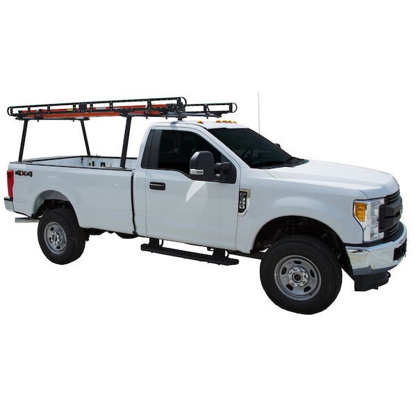 Buyers Products Black Powder-Coated Aluminum Truck Ladder Rack 1501410 - main